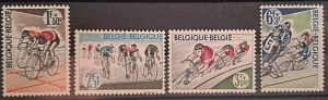 Бельгия, 1963, Велоспорт, 4 марки